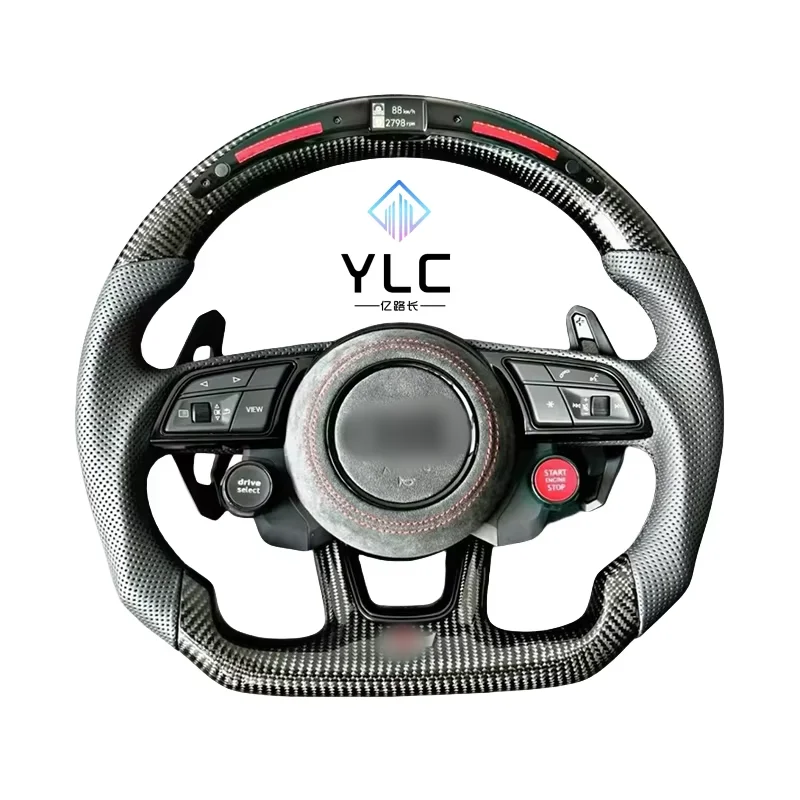 

Forged Carbon Fiber Steering Wheel For Audi A4 B9 A5 A3 S4 S5 RS4 RS5 2017 2018 2019 2020 2021 2022