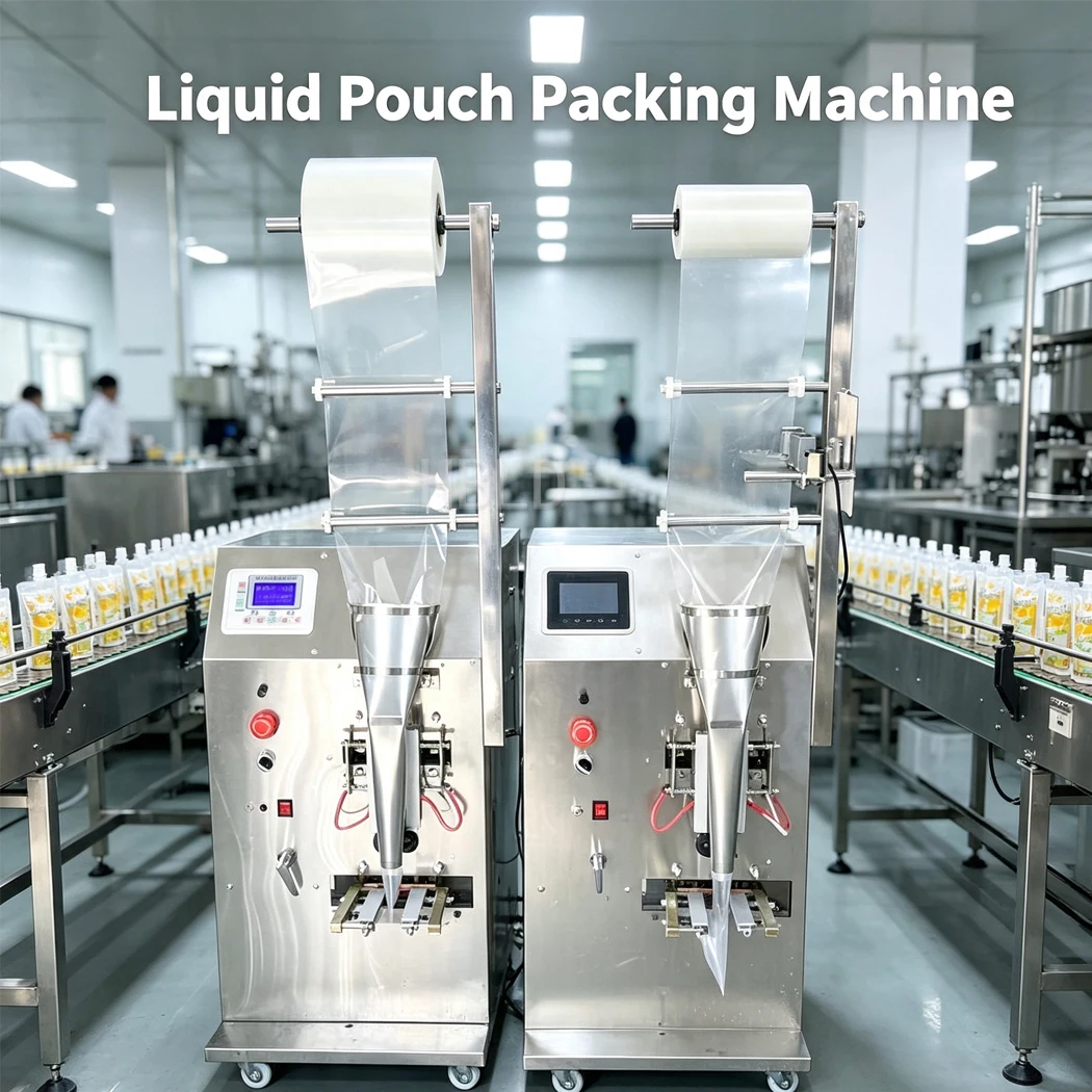 Liquid Packing Machine 15-30 Bags/Min Automatic Liquid Pouch Packaging Machine Commercial Food Filling Equipment