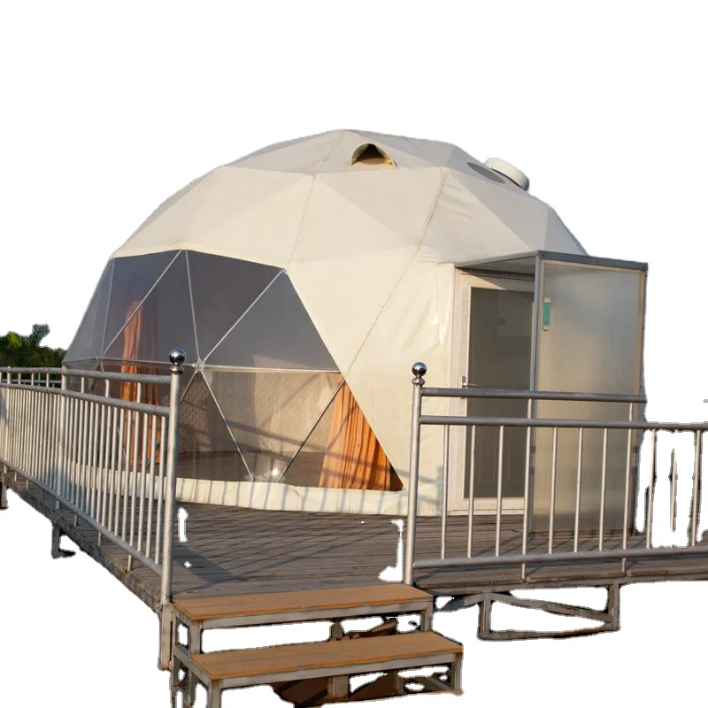 

2024 New PVC Dome Tent for Sale Outdoor High Quite Dome Tent Hotel Large Camping Geodesic Dome Tent