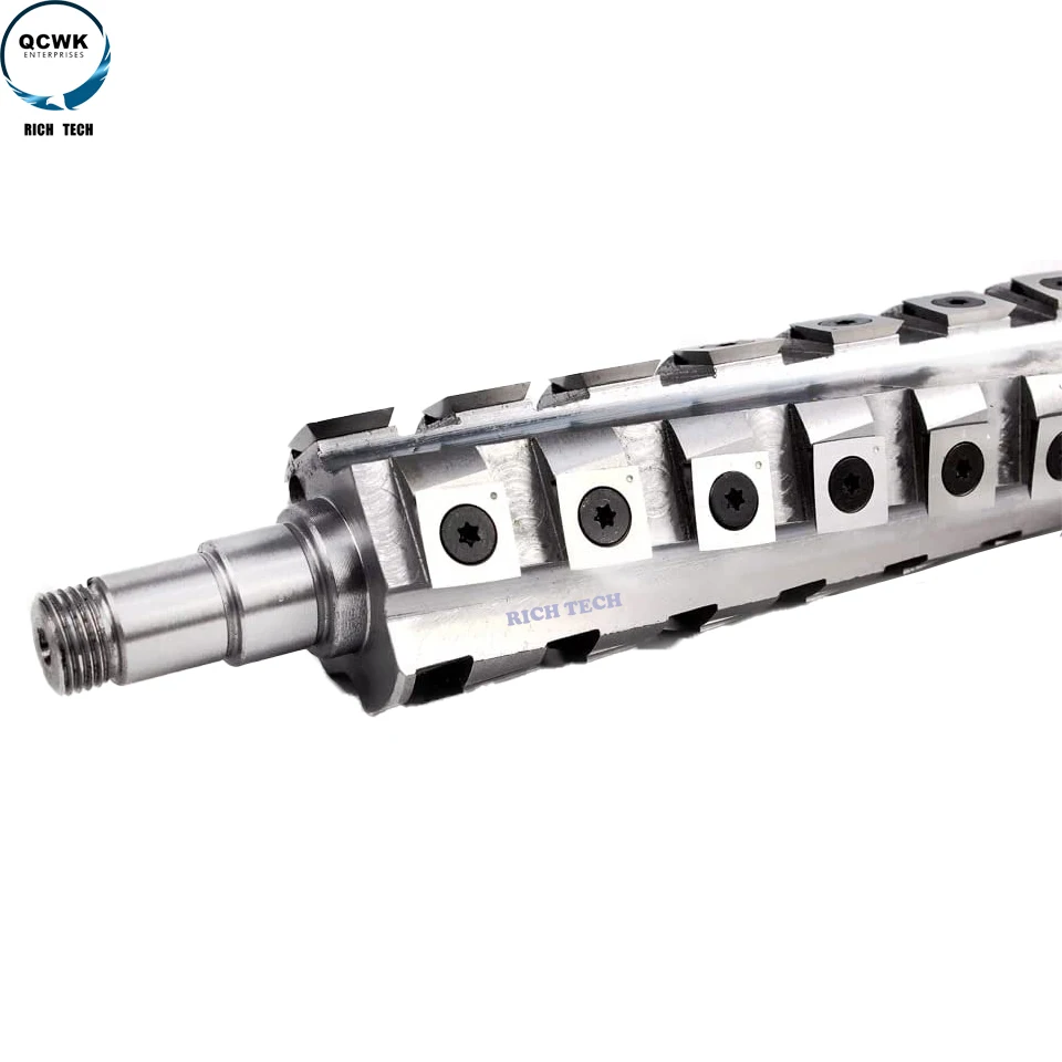 Factory Spiral Planing Cutter Head With Throw-Away