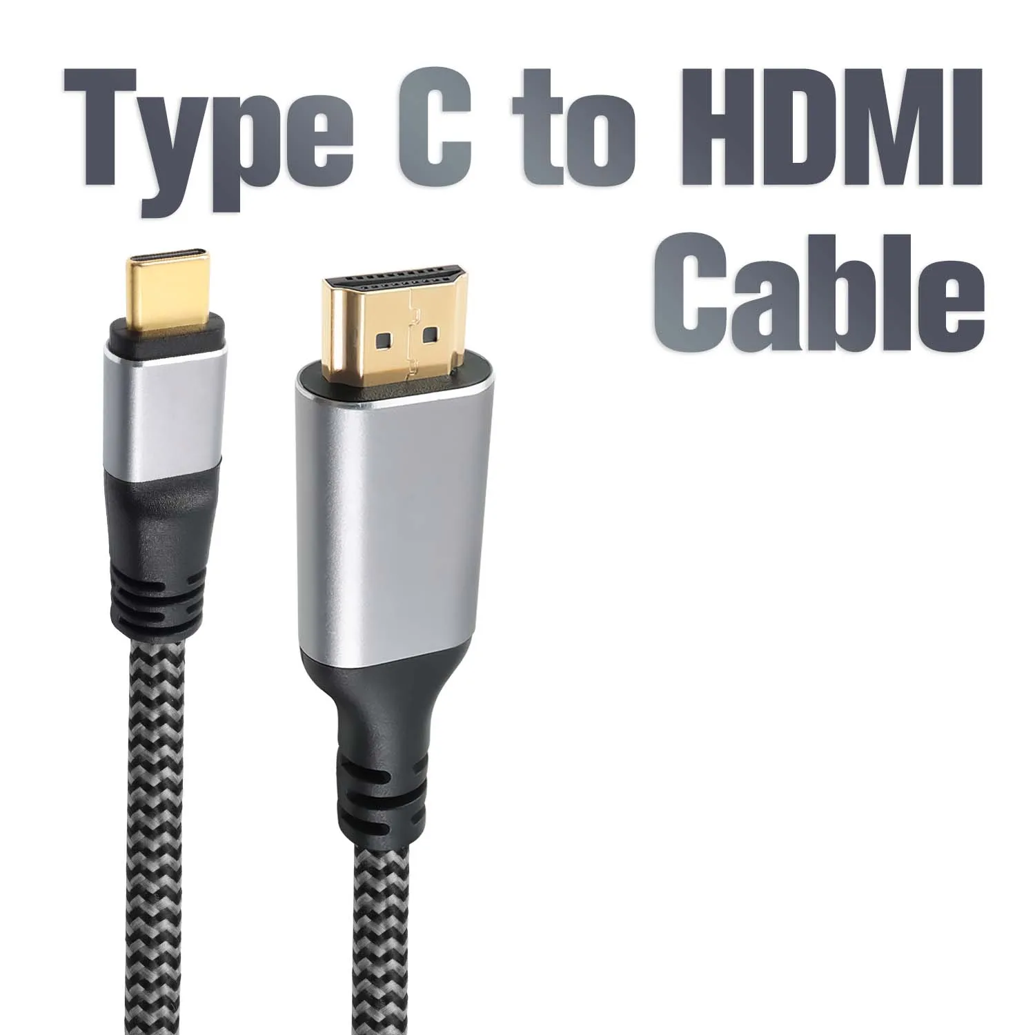 

4K Type C to HDMI Cable,USB C to HDMI,Type C to Displayport adapter Cable,USB C TO DP 4K 60HZ for HDTV Laptop Monitor projector