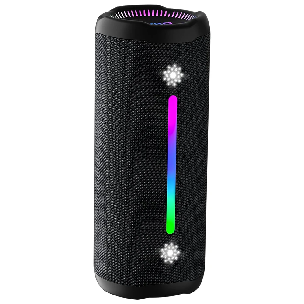 OHAYO 35W Bluetooth-Lautsprecher Kabelloser Lautsprecher mit Lautem Stereoklang IPX7 Wasserdicht Tragbarer Outdoor-Lautsprecher mit Super Bass für Zuhause, Partys, Strand mit 24-Stunden-Abspielzeit,