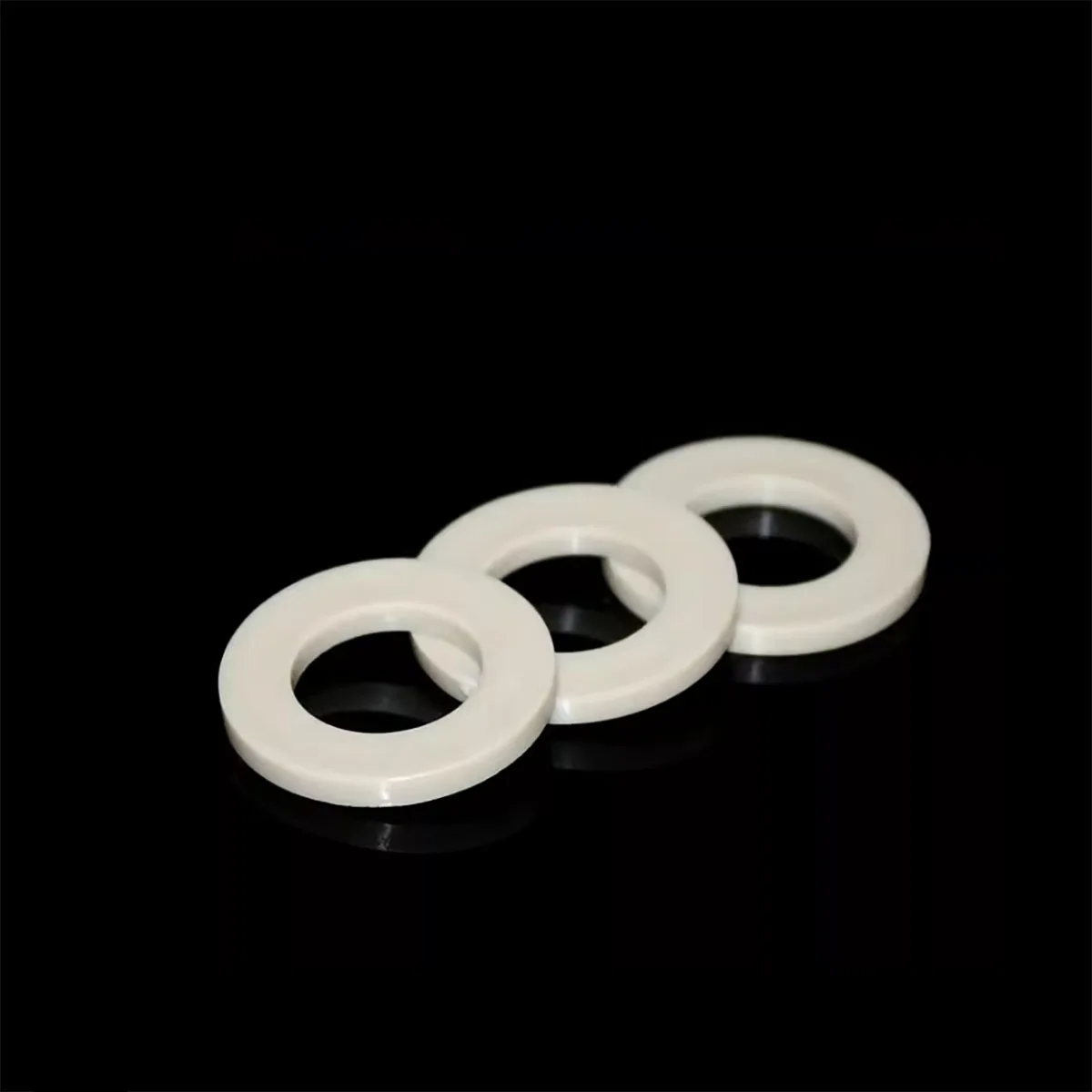 Plastic PP Hex Nut Flat Gasket PPH Insulation Anti-Corrosion Washer Nut M3M4M5M6M8M10M12M16M20