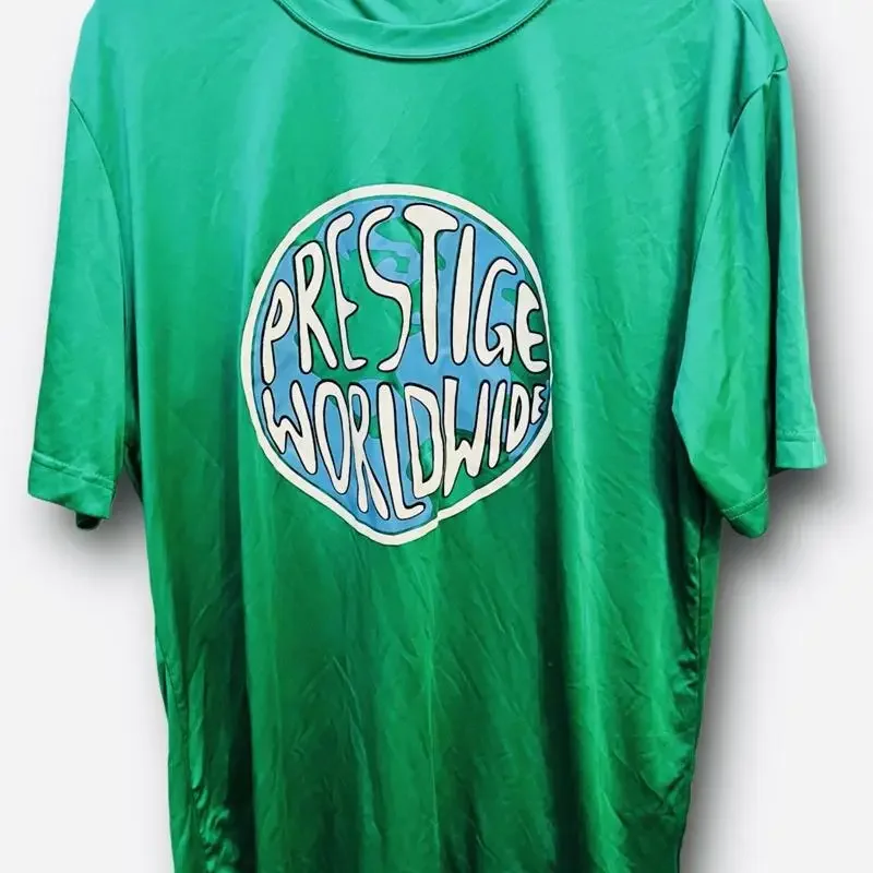 Prestige Worldwide RARE Step Brothers Movie Jersey T Shirt Sz L Boats N Hoes