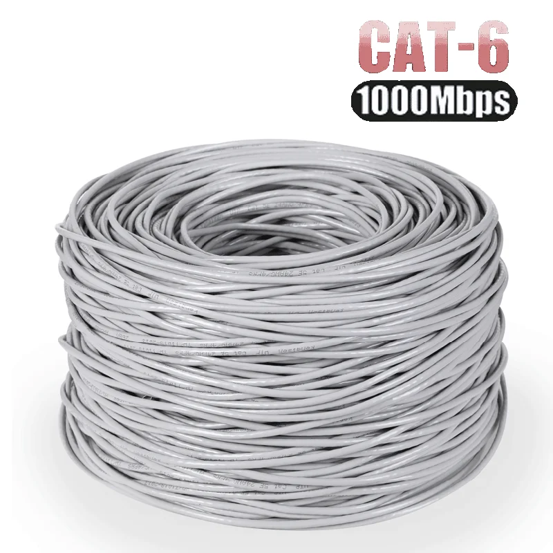 Круглый Ethernet-кабель CAT6, кабель RJ45 Lan, 5 м, 15 м, 30 м, сетевой Ethernet-патч-корд, сетевой кабель CAT6 для компьютера, маршрутизатора, ноутбука
