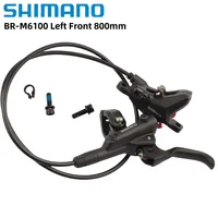 Shimano DEORE M6100 freno de disco hidráulico 2 pistones delantero izquierdo 800mm o trasero derecho 1650mm con pastillas G05s freno de bicicleta MTB