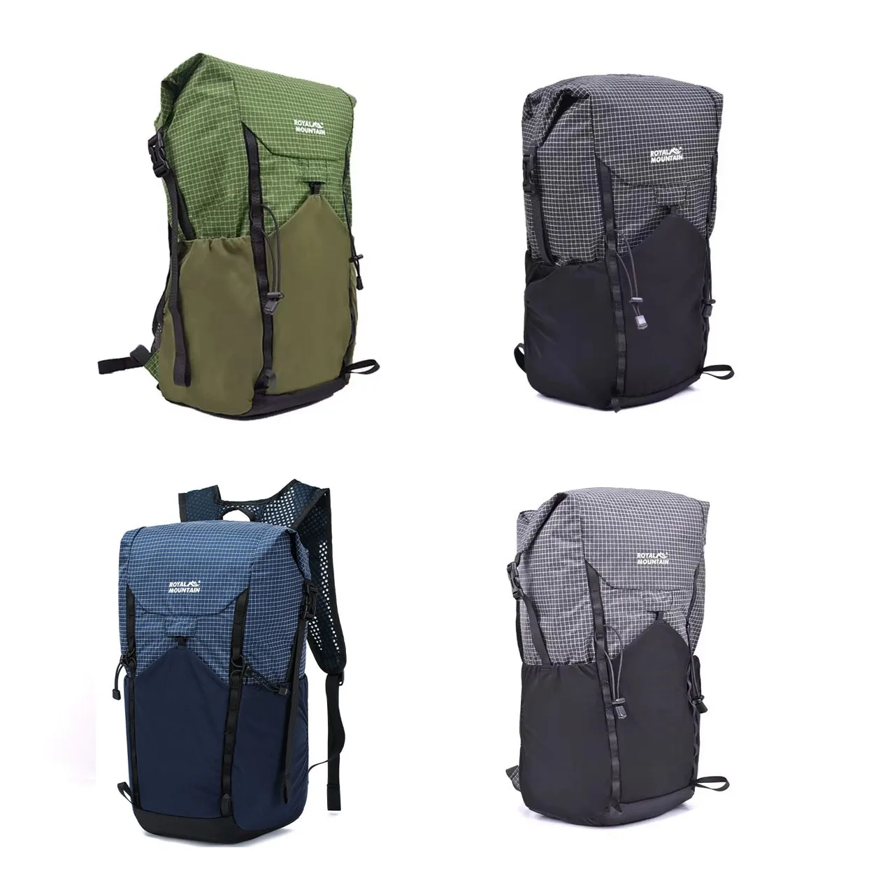25l-超軽量バックパック-ダイニーマ-折りたたみ式ハイキングバックパック-防刃ロールトップデイパック-カジュアルトレッキングリュックサック-わずか450g