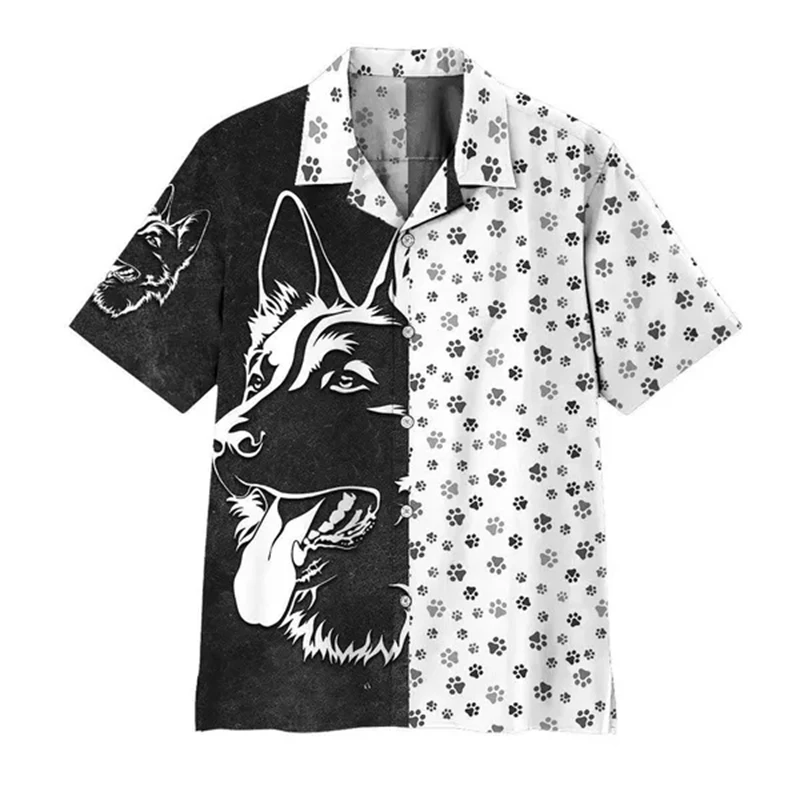 

Red Lanterns Men Shirts Loose Casual Short Sleeves Shirt Trendy Boy Street Fashion Tee Shirts Hawaiian Shirt Vintage Men Clothes