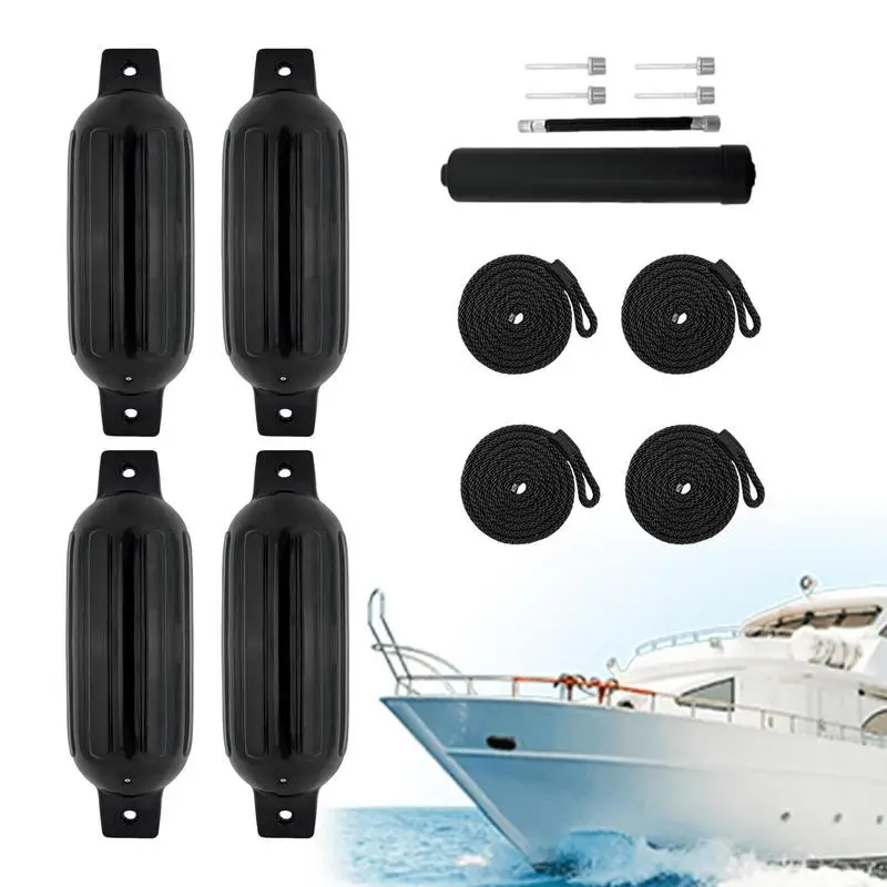 Ocean Ship Bumper Fishing Kayak Buoy Ball Reusable And Quick Ship Bumper Hangers Boats Accessories Inflatable Marine Bouys For