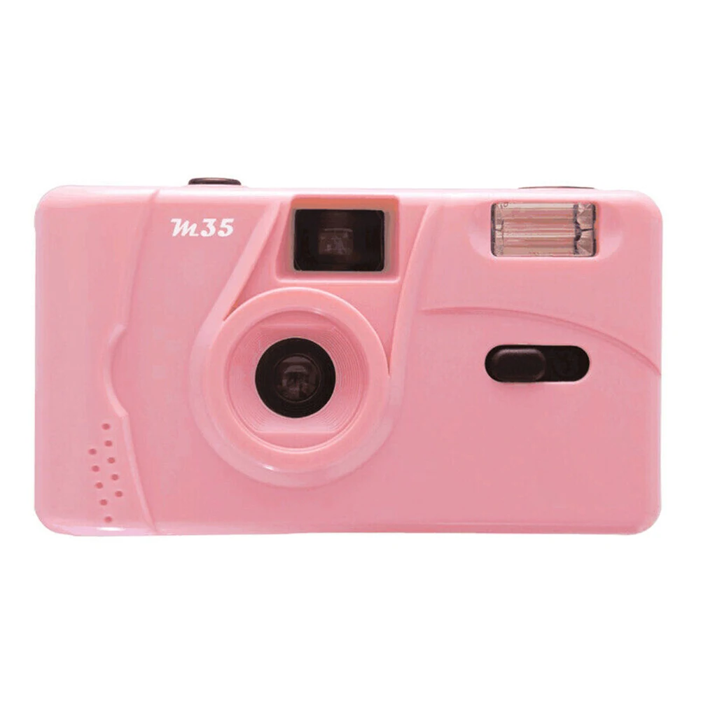 Non-Disposable Retro Vintage M35 35mm Reusable Film Camera Vintage Manual Reusable Film Camera Flash Function