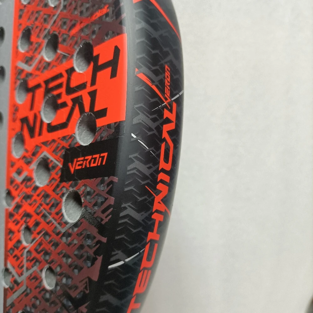 2023-2025 مضرب تنس باديل احترافي عالي الجودة، وجه ناعم، ألياف كربون، خفيف الوزن، مضرب رياضي EVA عصري #2