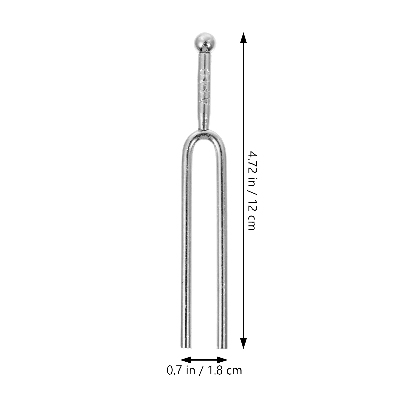 2 Pcs Tuning Fork Music Instrument Tune Forks Tone Tuners Pro Tools Practical 440hz Aluminum Alloy Diapason