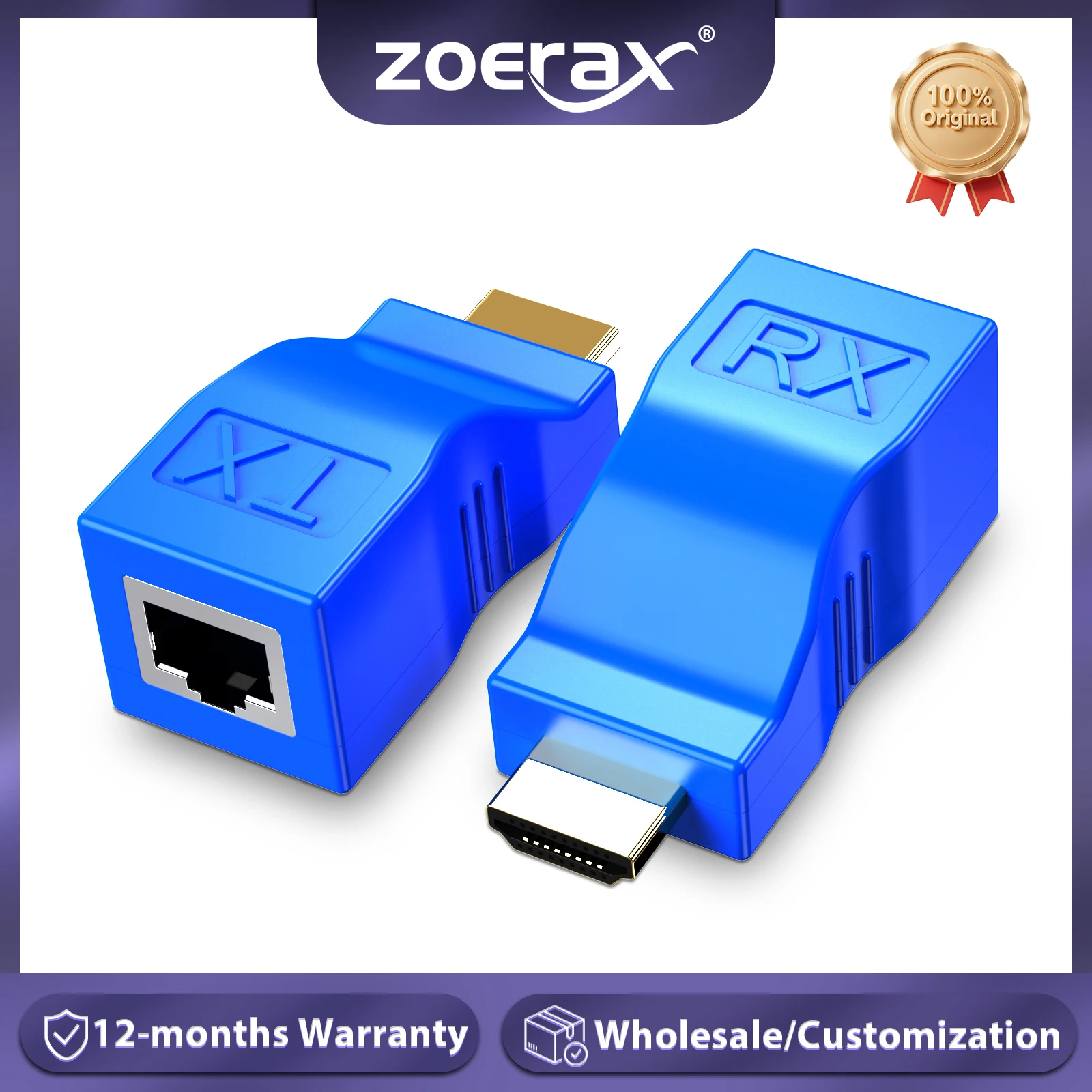 Zoerax Hdmi To RJ45… - image