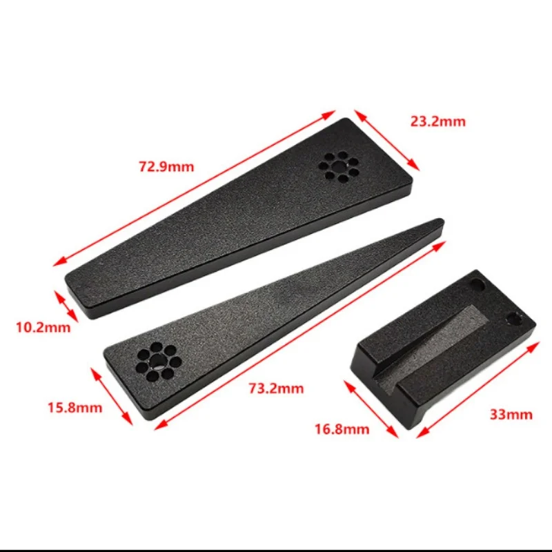 3pcs Optic Vertical Leveler Combo Tool Kit Rifle Scope Adjustment Aluminum Metal Optical Adjust Leveling Scopes Mounted Device