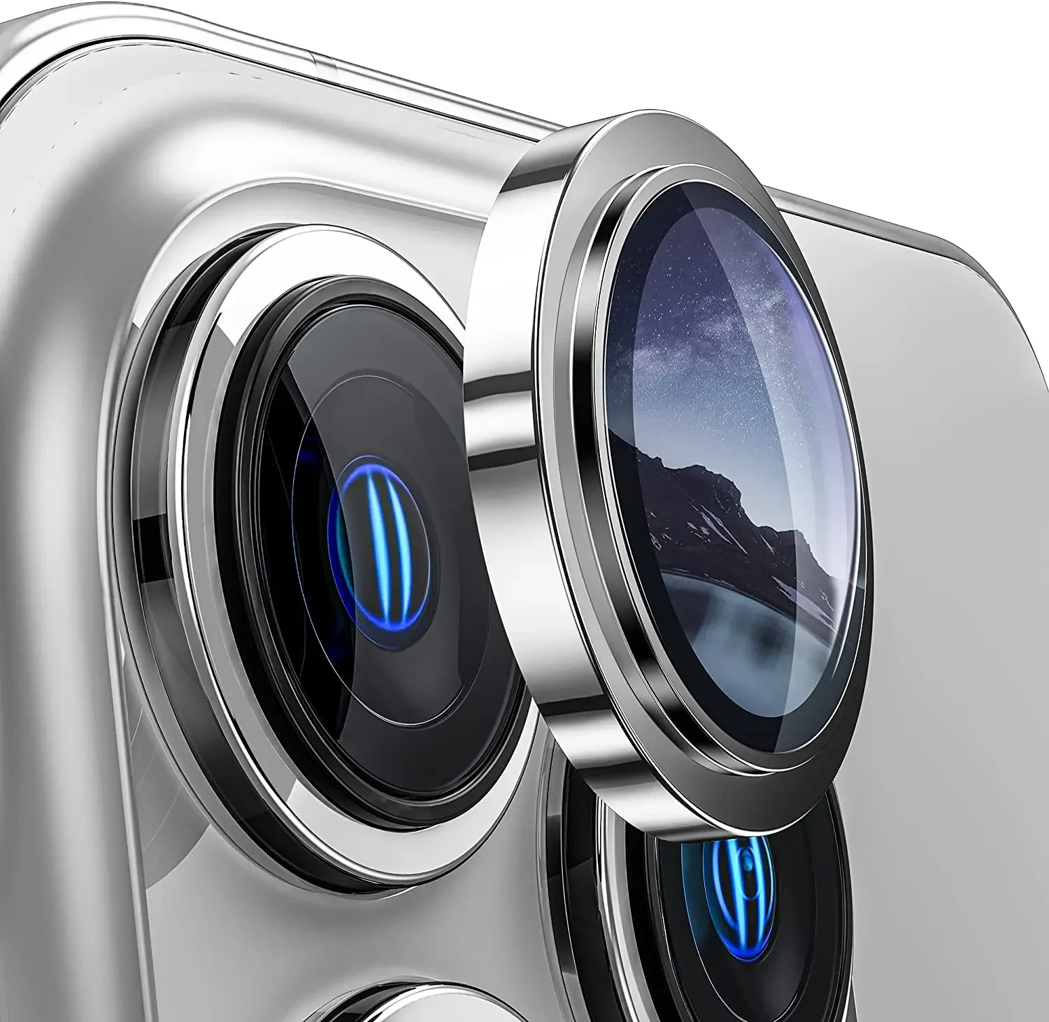 2-3Pcs Camera Lens Protection For IPhone 15 Pro Max 14 Plus 13 15Pro 16 17 Pro Tempered Glass Protector Accessory