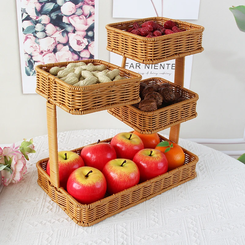 

Корзина Wier-like, настольный органайзер, кухонная столешница, косметическое хранилище Ra Batoom, эльф, переноска для фруктов и закусок