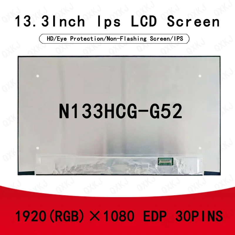 

30pin N133HCG-G52 13.3-inch 1920*1080 Wholesale for LCD Screen Panel Laptop Monitor Replacement LCD Screen