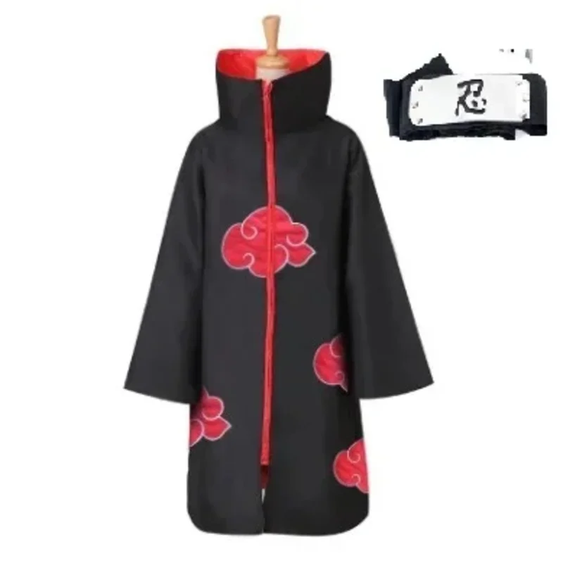 Halloween Anime Uchiha Tobi Obito Anime Costume Cloak or Hooded Christmas Man Women Cosplay Party Sash
