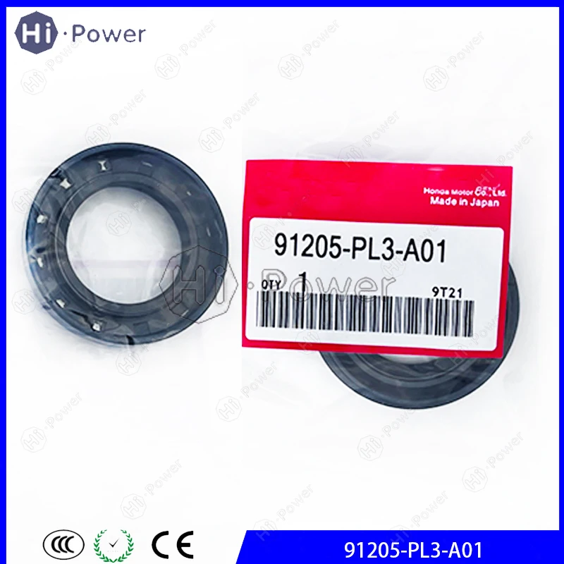 

5/10pcs DCLA SWRA Auto transmision Seal AT/MT Left 91205-PL3-A01 91205PL3A01 Size 35*56*8mm For Honda L13A3 L13A7 L15A1 L15Z1