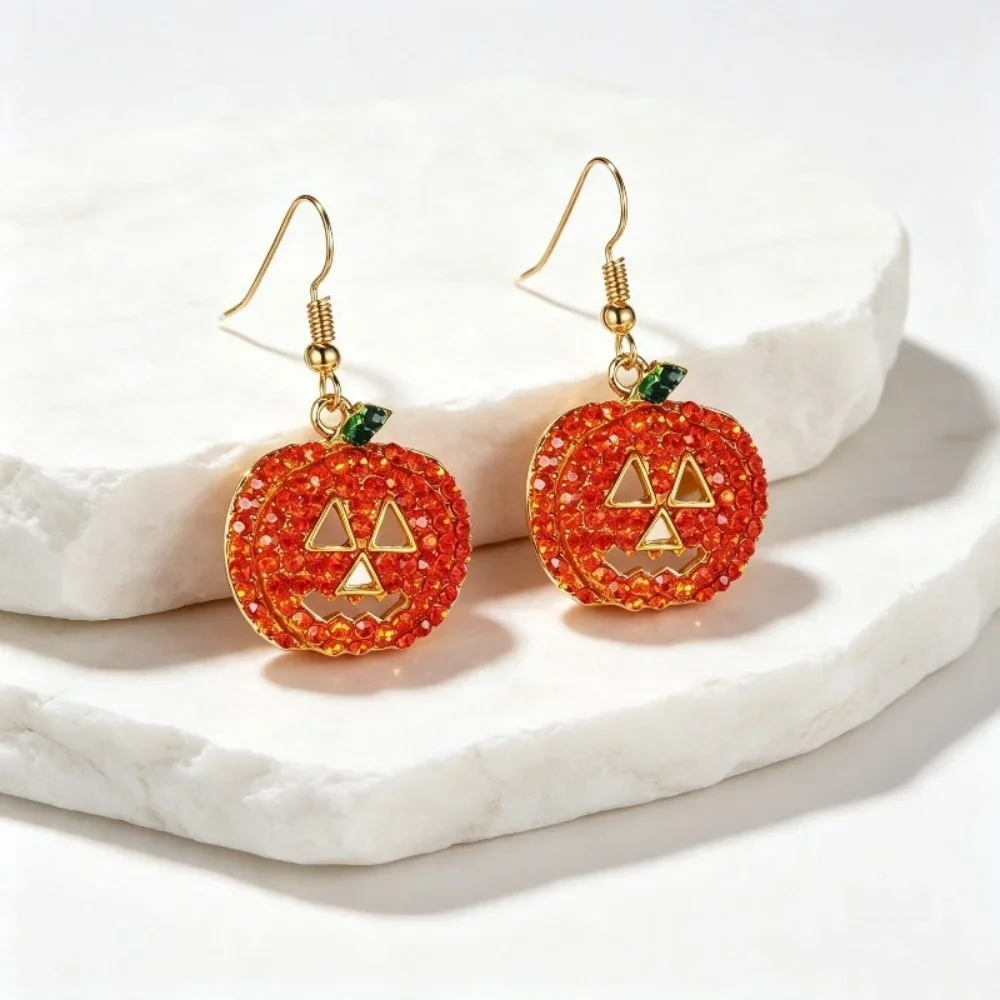 Funny Pumpkin Earrings – detail image 6