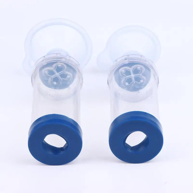 1 Zestaw Ręczny Plastikowy Silikonowy Nebulizator do Inhalacji dla Zwierząt Domowych (Koty, Psy) z Komorą Aerosolową, Przejściówką i Pomocniczą Pompką Inhalacyjną