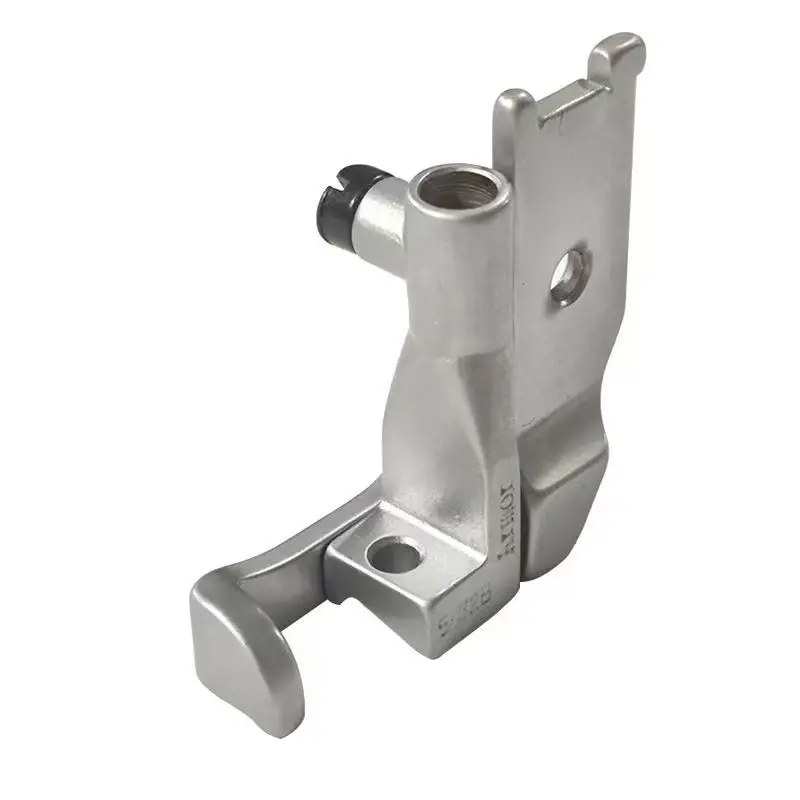 New Style Embedded Presser Foot For 8B/246/341 Cylinder Bed Machine Wrapped Pipe Strip Buried Bag with Grooved Walking Foot