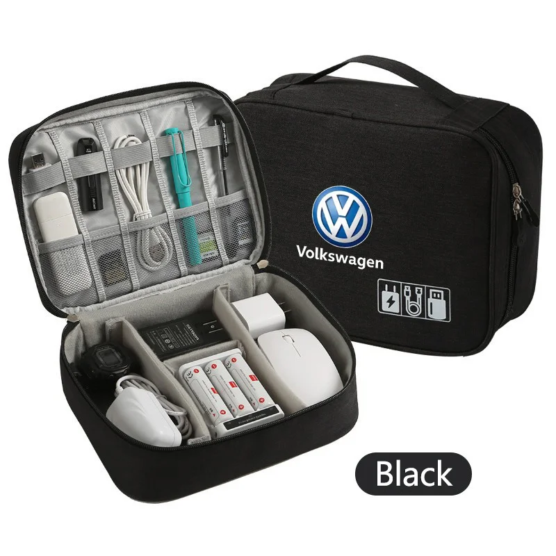 Multi-Fuction Car Storage Bag Waterproof Portable Large Case For VW GTI Polo Golf Passat Tiguan Arteon Touareg Taigo Caddy GTD