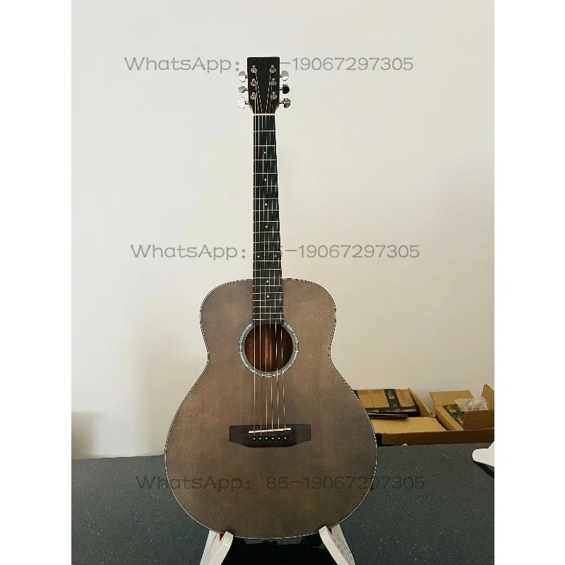 Plywood Folk Guitar 36-inch, Suitable for Travel and Learning Piano Instruments