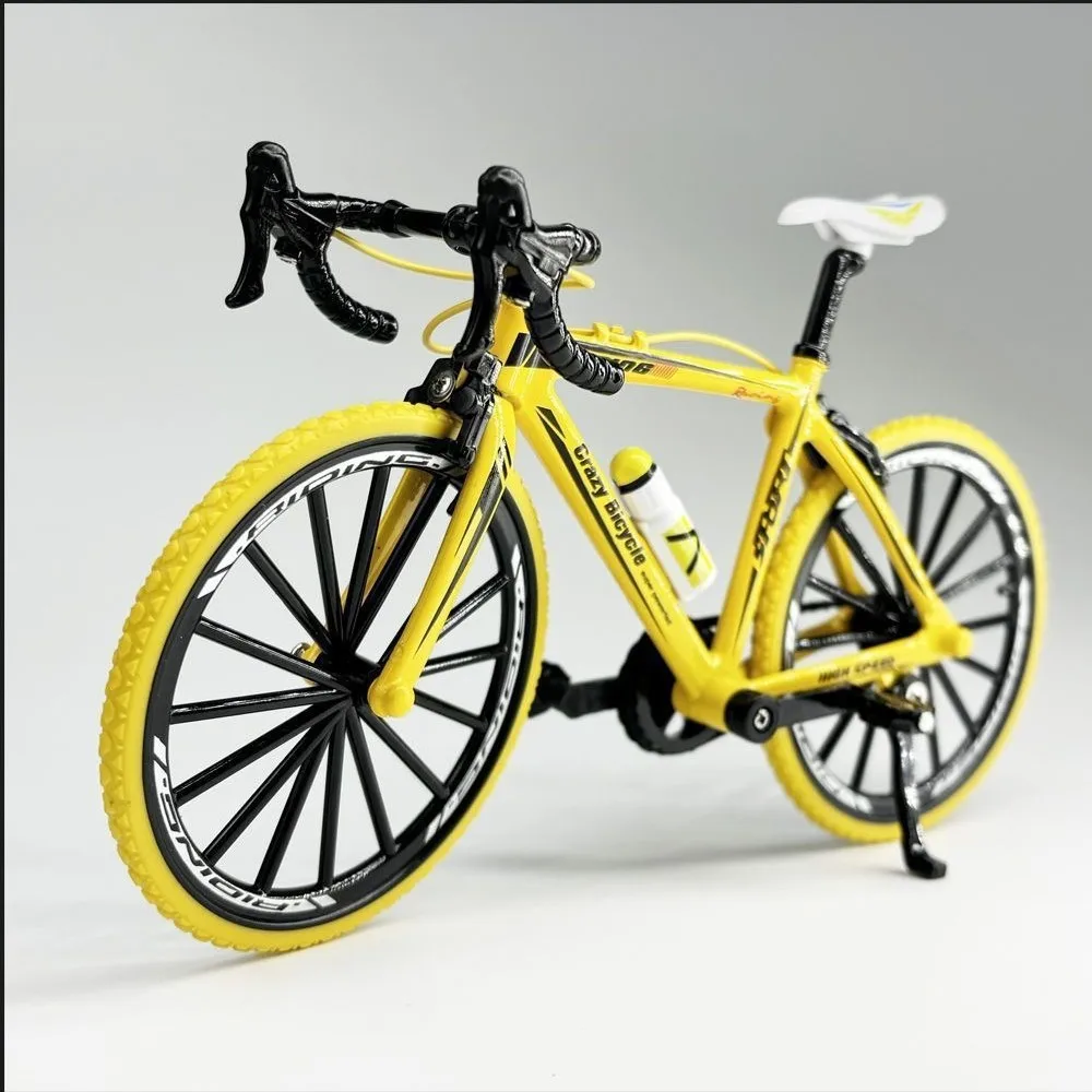 1-8 DIY gratis montage fiets simulatie legering automodel kinderspeelgoedjongen ornament