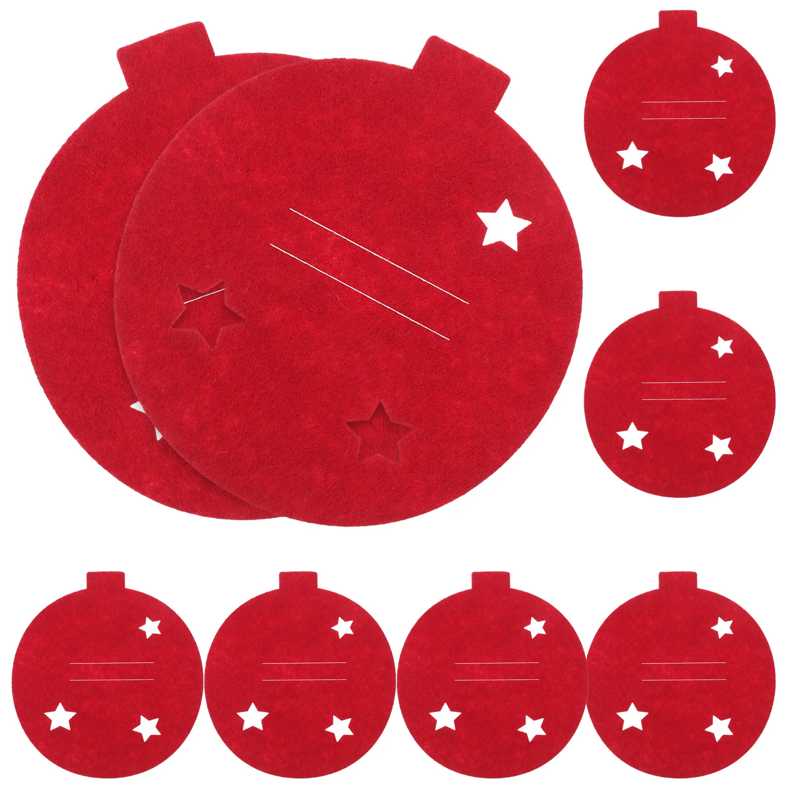 

Decoration Tableware Utensil Holder Pouch Christmas Decorations Red Silverware Bags