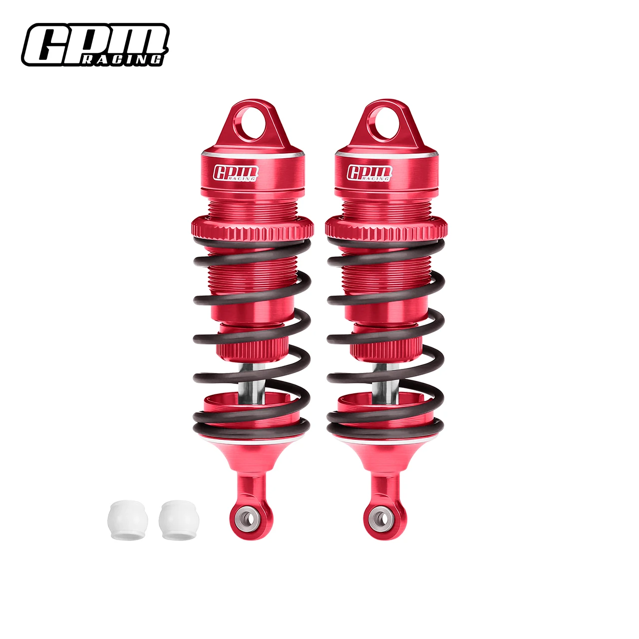 GPM ALUMINIUM 6061-T6 VOORSTE 78MM EN ACHTERSTE 88MM VERSTELBARE VEERDAMPERS MET 6MM AS VOOR ARRMA 1/7 LIMITLESS 8S / V2 / INFRACT
