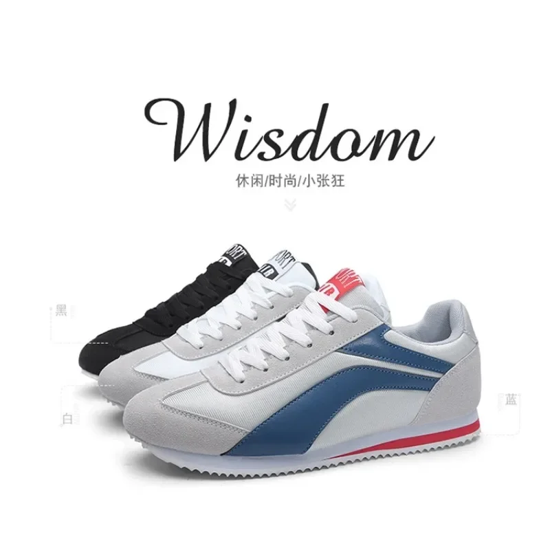 Męskie obuwie codzienne Streetwear buty do biegania dla mężczyzn Super lekki chodzenia Jogging oddychające adidasy sportowe buty sportowe