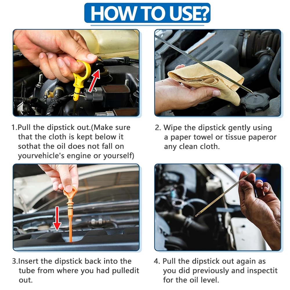 Oil Level Dipstick For 06-12 Hyundai Azera For 06-10 Sonata for Entourage 07-10, for Genesis Coupe 10-14, for Santa Fe 07-12