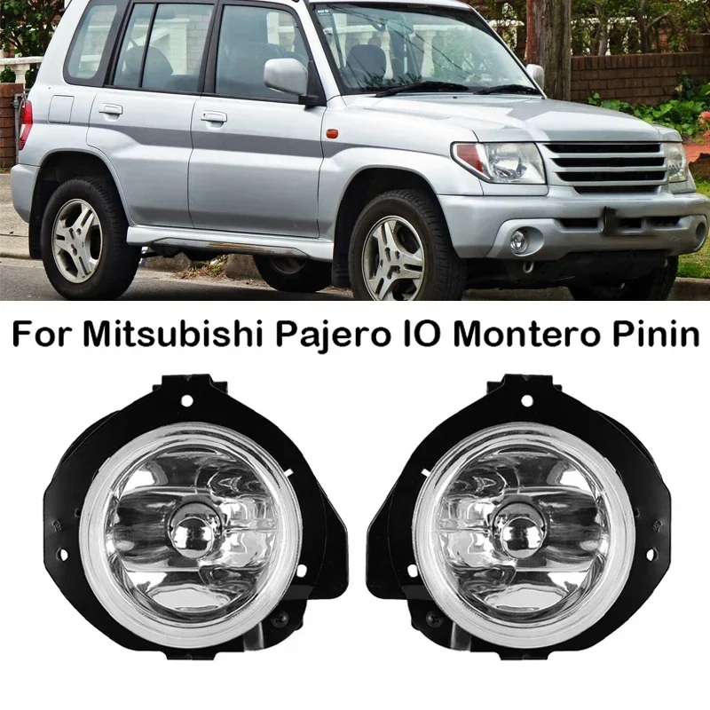 

New！ New Left Right Car Front Bumper Fog Lamp Fog Lights With Halogen Bulbs For Mitsubishi Pajero IO Montero Pinin For Shogun Mi