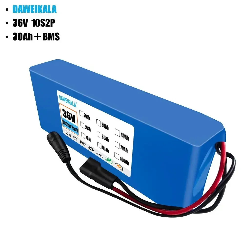10S2P 36 فولت 30000 مللي أمبير 36 فولت سكوتر كهربائي بطارية ليثيوم سكوتر كهربائي 500 واط سكوتر كهربائي بطارية 36 فولت 10s2p