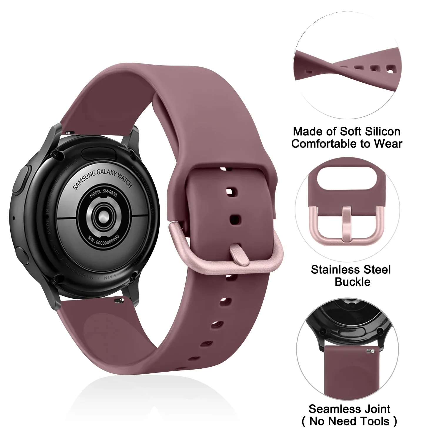 Силиконовый ремешок для умных часов 22 мм для Huawei Watch GT4, 46 мм, ремешок для часов Haylou RS3 LS04/RT LS05S/RT2 LS10/GST, ремешки