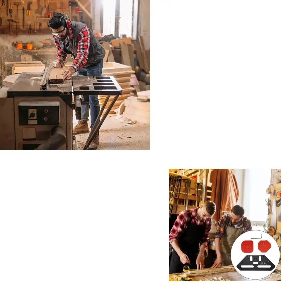 652f-コンパクト木工曲線ジグプロフェッショナル精度ツール再利用可能なアーク位置決めテンプレート完璧なエッジ切断