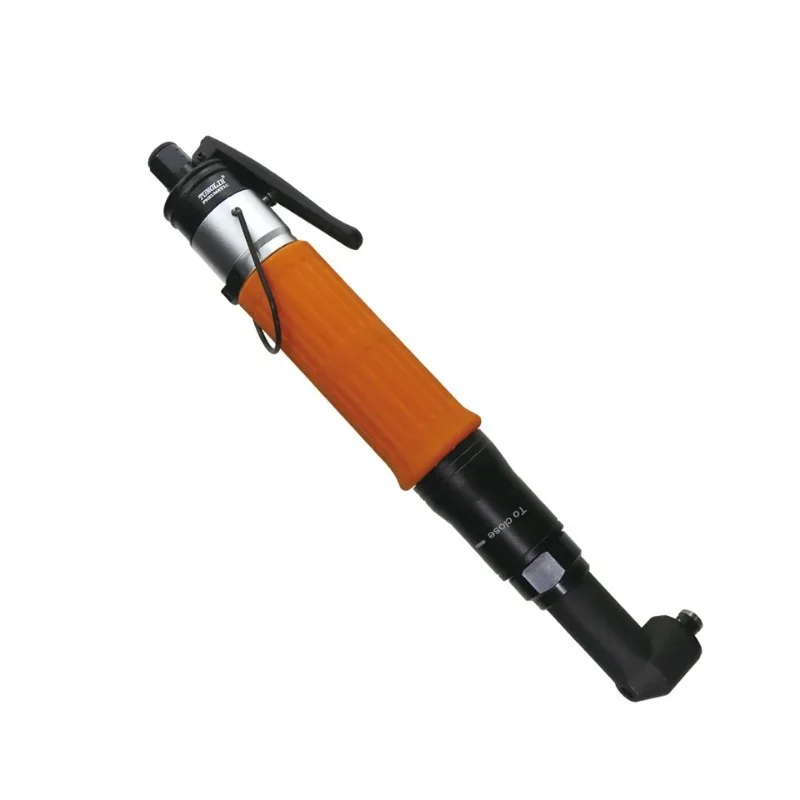 90 Degree Angle Head Lever To Start Pneumatic Screwdriver ±3% Precision