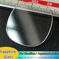 Sapphire Mirror For Patek Philippe Sapphire Glass Aquanaut Nautilus 5980/5712/5711/5726/5167 Front Cover Mirror Elliptical Lens