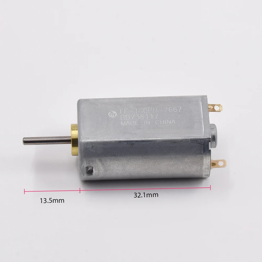 Mabuchi FF-180PH-2667 Mini Micro 180 Motor Long Shaft DC 2.4V 3V 3.6V 5V 6V 7.2V for Electric Shaver Toy Car