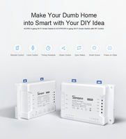 Sonoff Ewelink 4CHPROR3 WI-FI smart switch with RF control Home sharing remote control Alexa Google Assistant Smartings