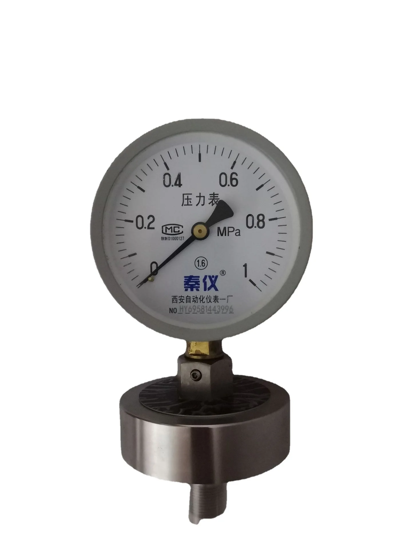 

Ordinary Diaphragm Pressure Gauge YTP-100XL