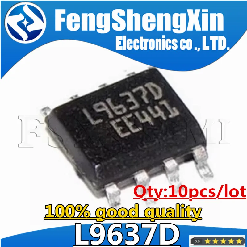 10pcs/lot L9637 L9637D013TR L9637D SOP-8 Bus driver IC