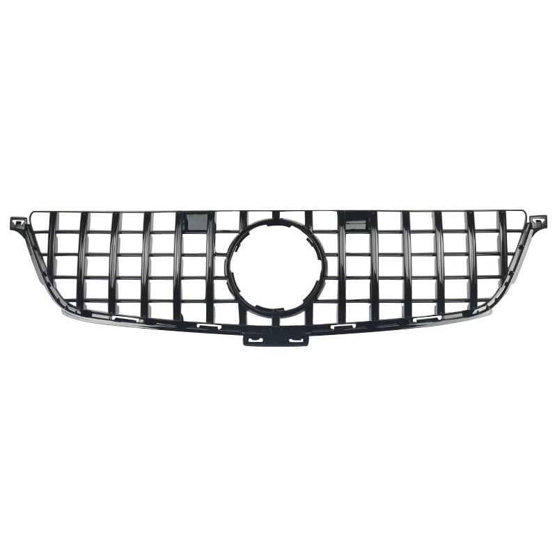 SAIQINGSP Car Accessories Tools GTR Style Front Grille For Mercedes Benz W166 ML-Class ML300 ML320 ML350 ML400 2012-2014