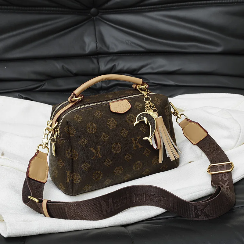 

2025 S/S Women‘s Vintage Shoulder Crossbody Bag, Retro Genuine Leather Multi-way Tote Purse, Quilted Large Capacity Handbag