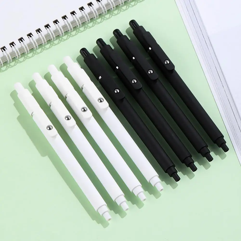 No Paper Breakage Pen Quick-drying 0.5mm Gel Pen with Steel Ball Clip for Smooth Writing Comfortable Barrel No for Precision