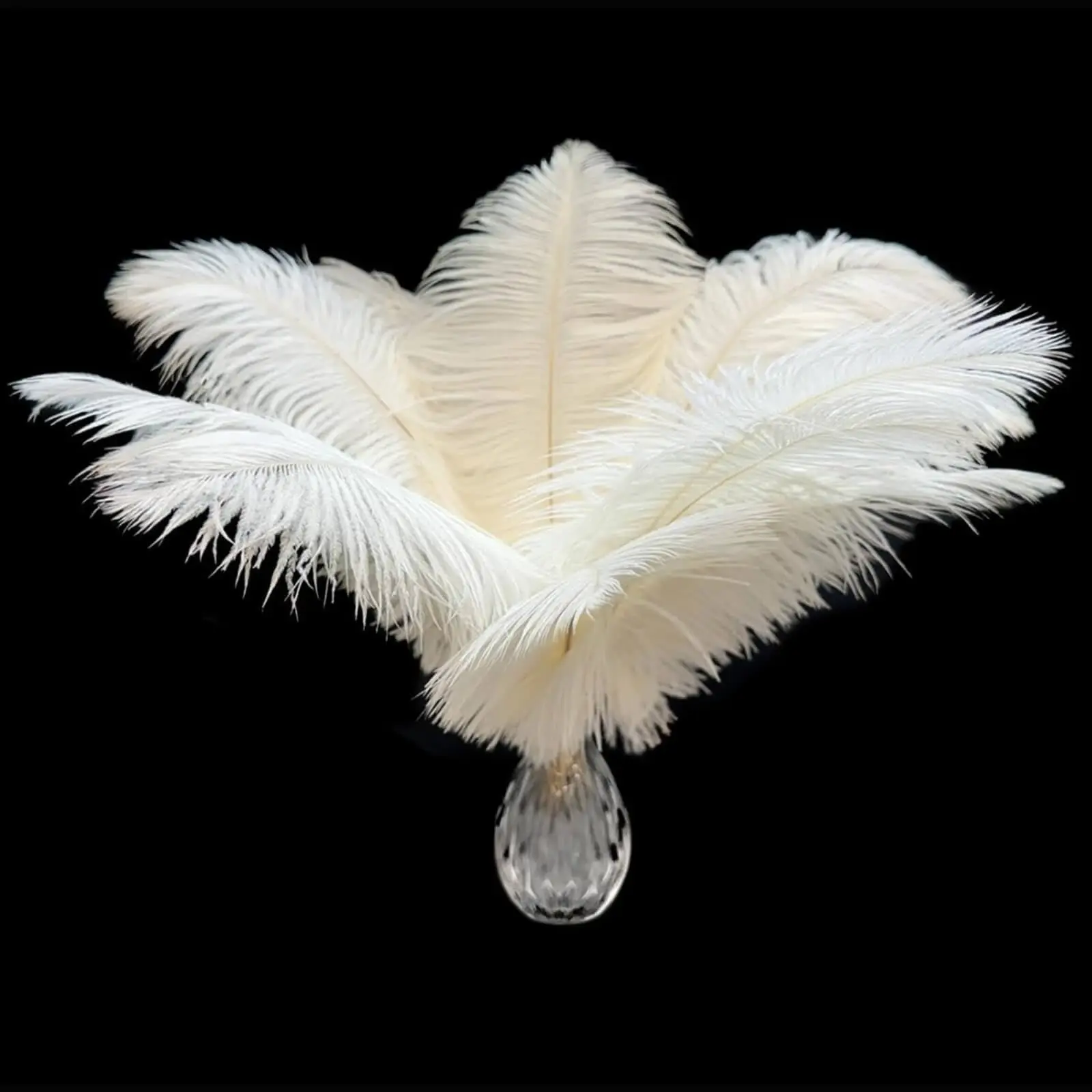 

25-30cm White Ostrich Feathers 10/30/50pcs Natural Feather for Crafts Party Decoration Jewelry Making Needlework Handicrafts