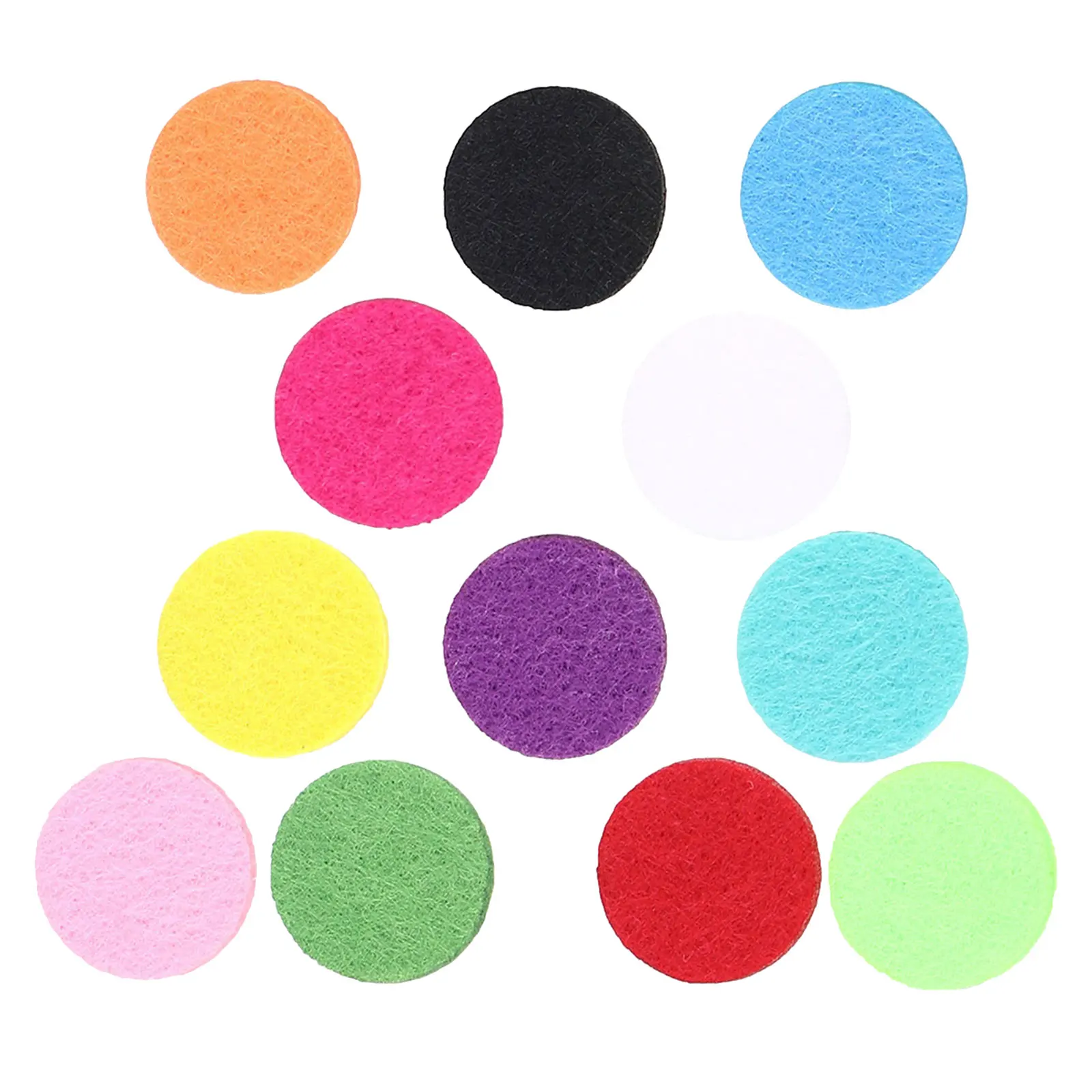 

12Pcs Fragrance Diffuser Pads High Absorption Replacement for Aroma Jewelry Pendant Locket Essential Oil Neck Diffuser Refills