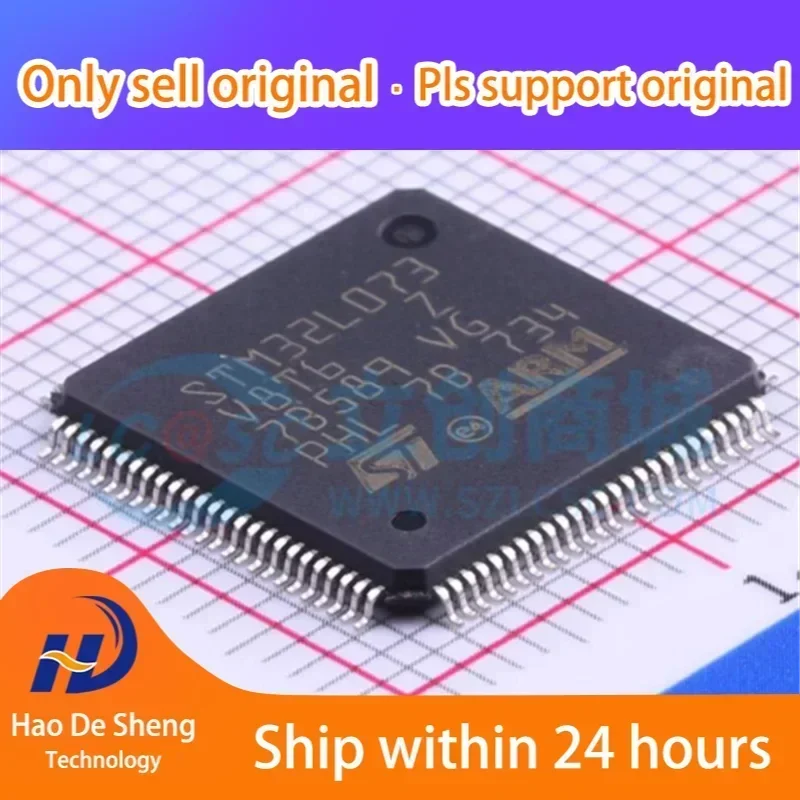 

10PCS/LOT STM32L073V8T6 LQFP-100 New Original In Stock