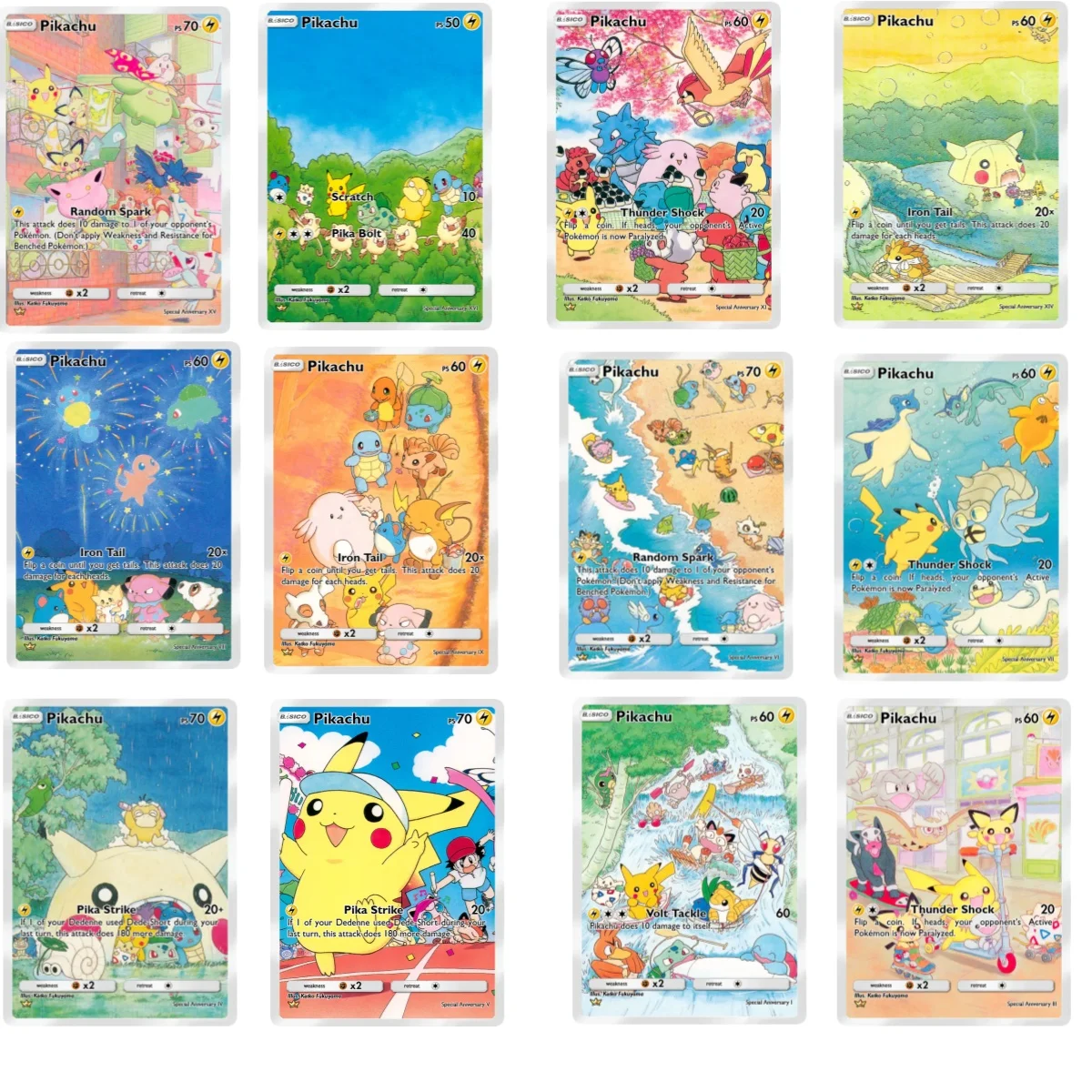 DIY Self Control Pokemon Ptcg Pikachu Snorlax  Charmander Bulbasaur Collect Signature Trading  Card Anime Cartoon Gift view 2